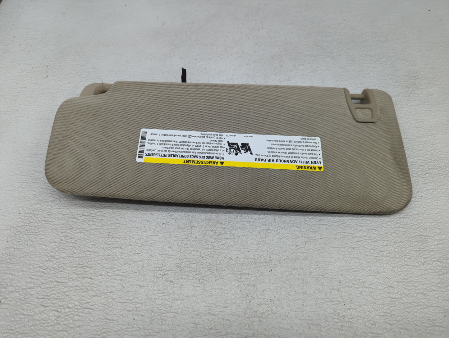 2015-2020 Cadillac Escalade Esv Sun Visor Shade Replacement Passenger Right Mirror Fits Fits 2015 2016 2017 2018 2019 2020 O