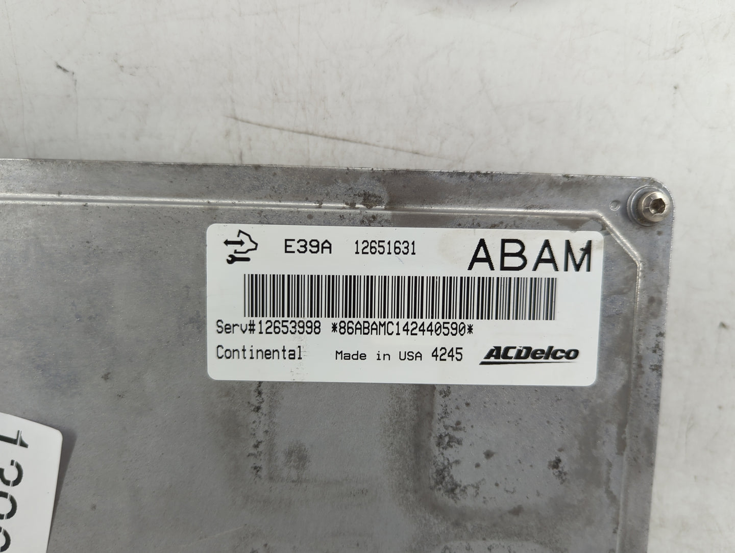 2013-2016 Cadillac Srx PCM Engine Control Computer ECU ECM PCU OEM P/N:12651631 12653998 Fits Fits 2013 2014 2015 2016 OEM U