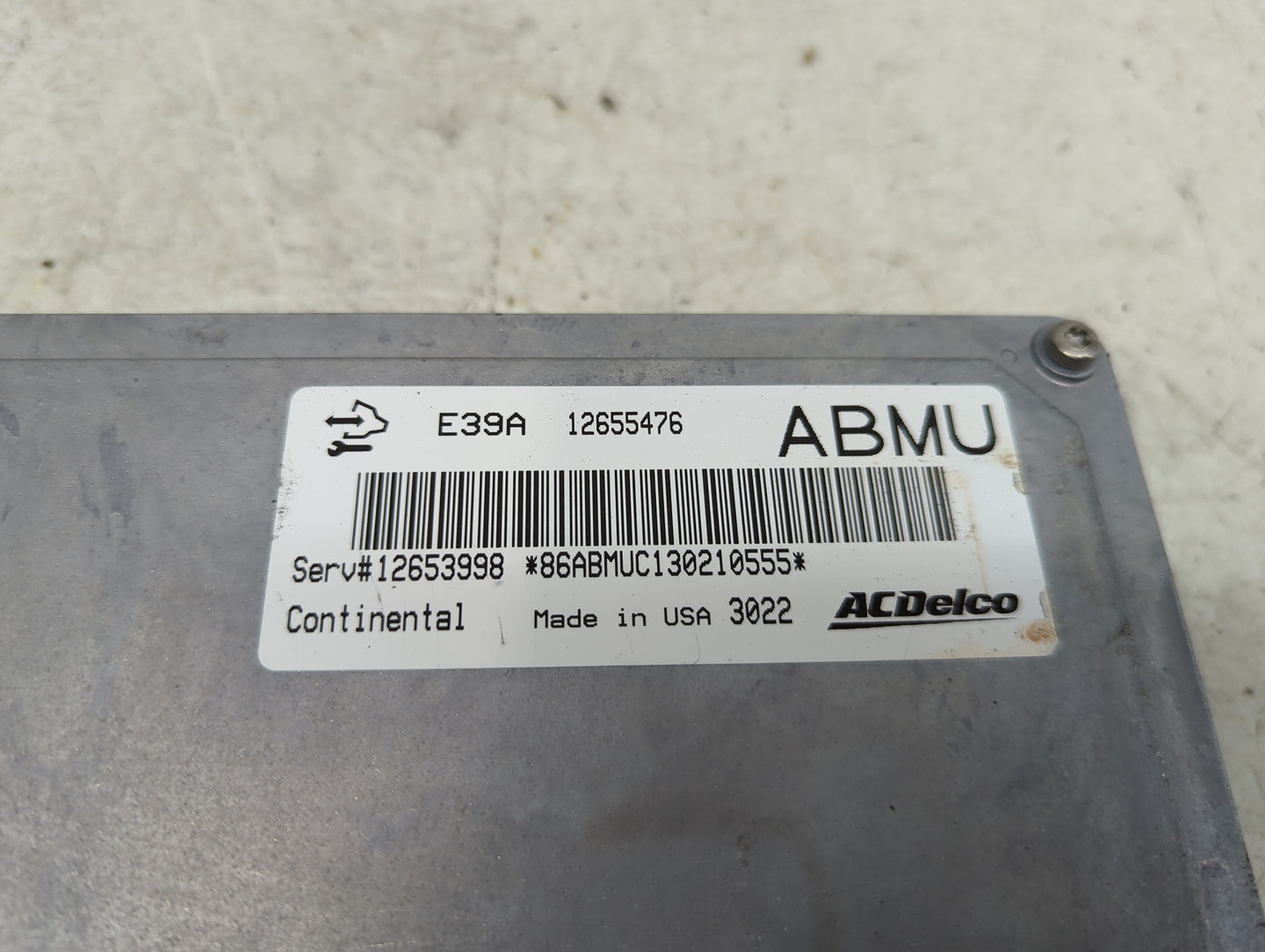 2013-2016 Cadillac Srx PCM Engine Control Computer ECU ECM PCU OEM P/N:12655476 Fits Fits 2013 2014 2015 2016 OEM Used Auto 