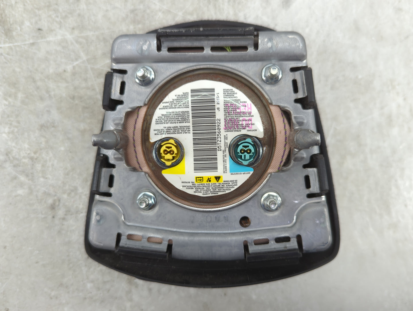 2015 Cadillac Srx Air Bag Driver Left Steering Wheel Mounted P/N:PW247PH371BAR K0531-40C Fits OEM Used Auto Parts - Oemuseda