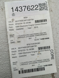 2013-2016 Cadillac Srx PCM Engine Control Computer ECU ECM PCU OEM P/N:12651631 12653938 Fits Fits 2013 2014 2015 2016 OEM U