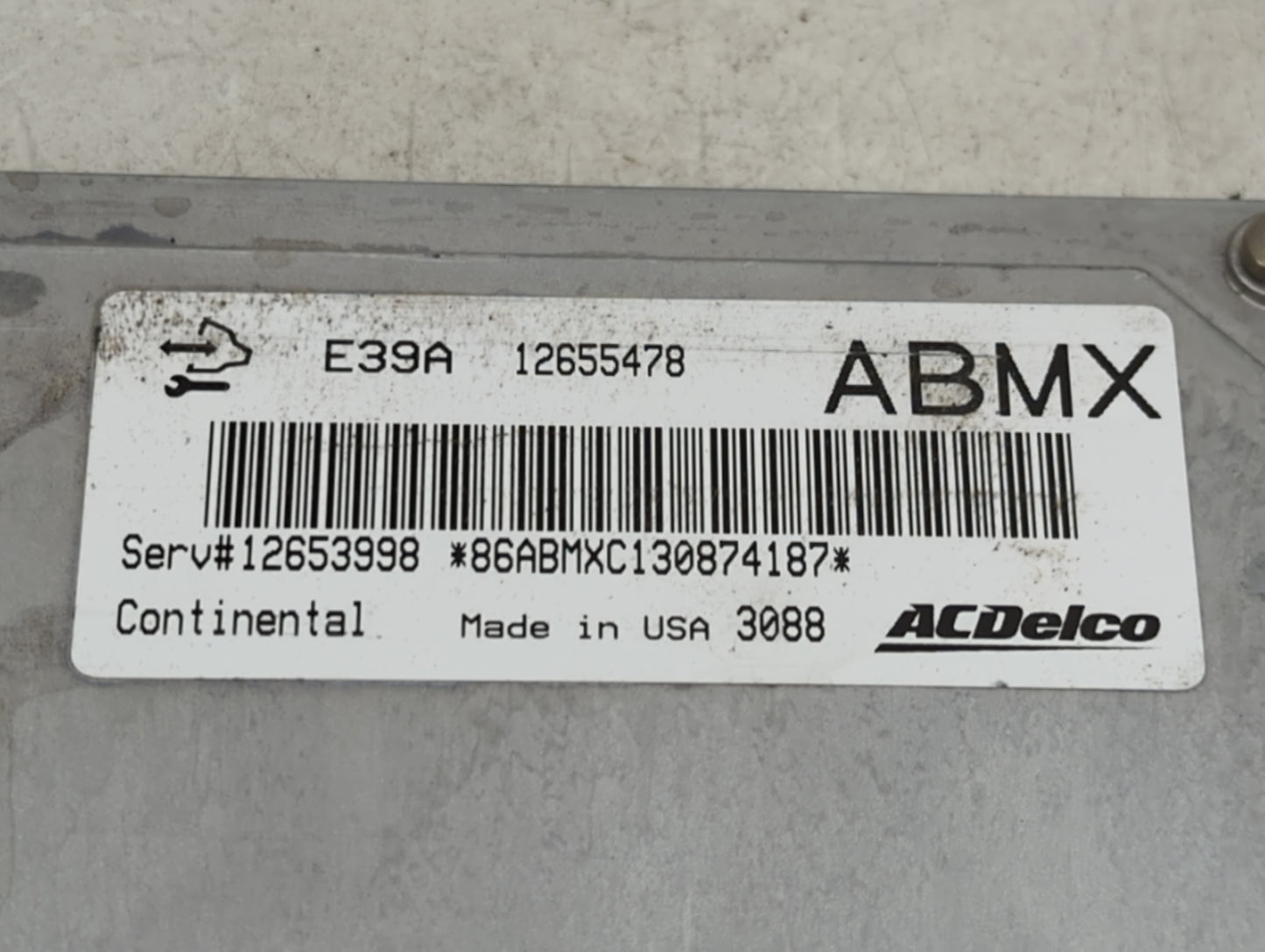 2013-2016 Cadillac Srx PCM Engine Control Computer ECU ECM PCU OEM P/N:12655478 Fits Fits 2013 2014 2015 2016 OEM Used Auto 