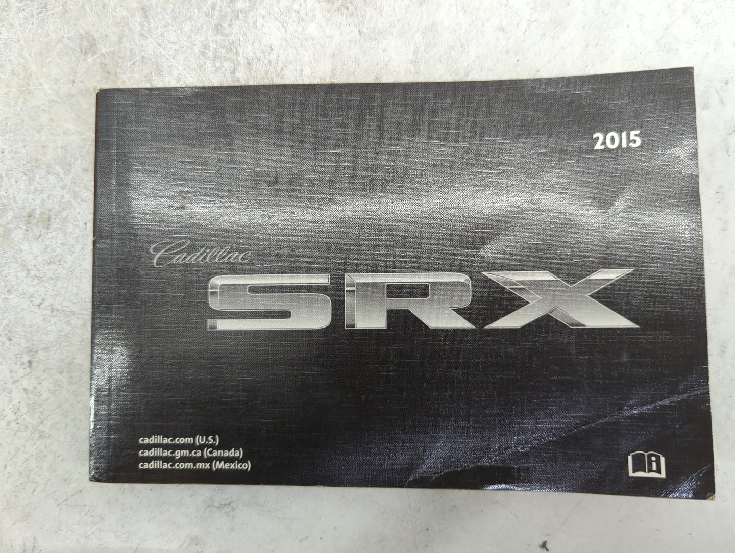 2015 Cadillac Srx Owners Manual Book Guide P/N:22933433 22866702 OEM Used Auto Parts - Oemusedautoparts1.com