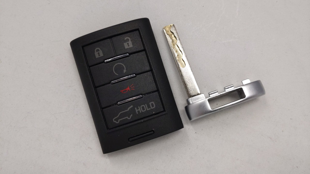 Cadillac Srx Keyless Entry Remote Nbg009768t 22865375 5 Buttons - Oemusedautoparts1.com