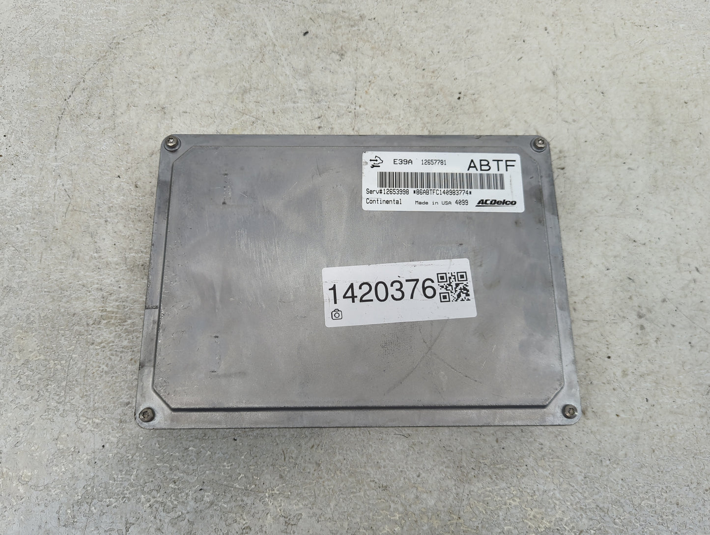 2013-2016 Cadillac Xts PCM Engine Control Computer ECU ECM PCU OEM P/N:12657781 Fits Fits 2013 2014 2015 2016 OEM Used Auto 