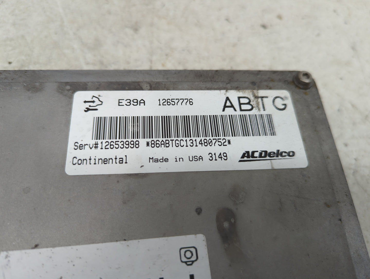 2013-2016 Cadillac Xts PCM Engine Control Computer ECU ECM PCU OEM P/N:12657776 Fits Fits 2013 2014 2015 2016 OEM Used Auto 