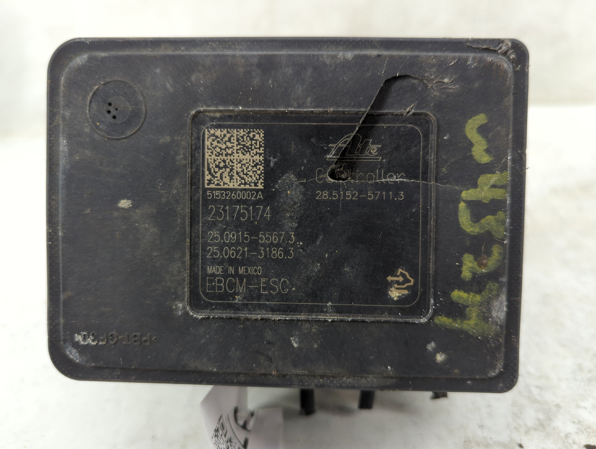 2015 Cadillac Xts Anti-Lock Brake ABS Pump Module Actuator OEM P/N:23308257 806052304, 23175174, 25.0915-5567.3 Fits OEM Use