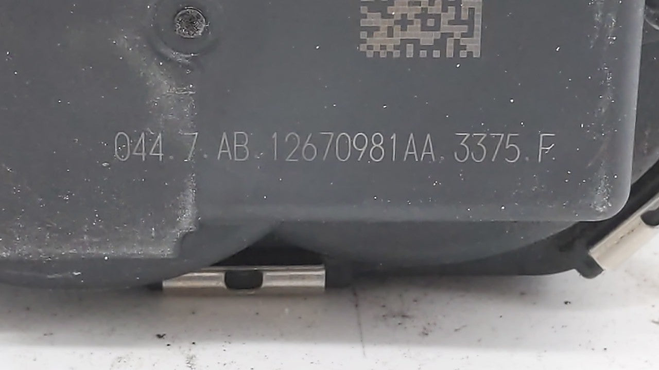 2013-2019 Cadillac Xts Throttle Body P/N:12670981AA 12632172BA Fits Fits 2012 2013 2014 2015 2016 2017 2018 2019 OEM Used Au