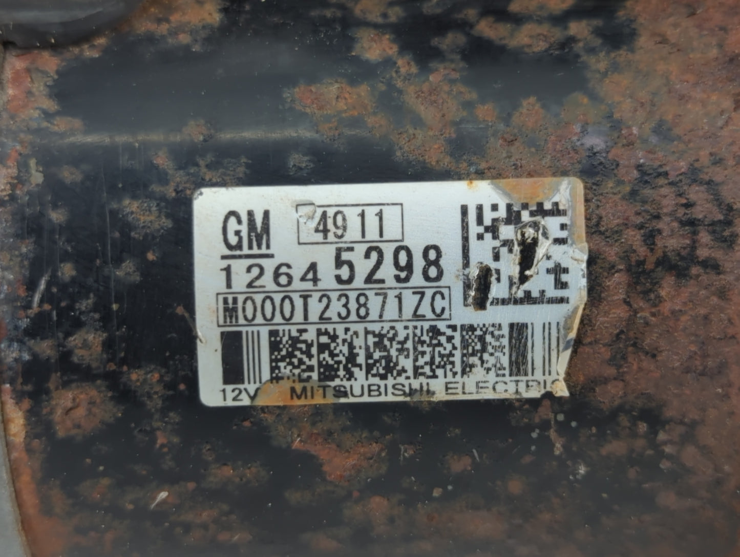 2013-2019 Cadillac Xts Car Starter Motor Solenoid OEM P/N:M000T23871ZC 12645298 Fits OEM Used Auto Parts - Oemusedautoparts1