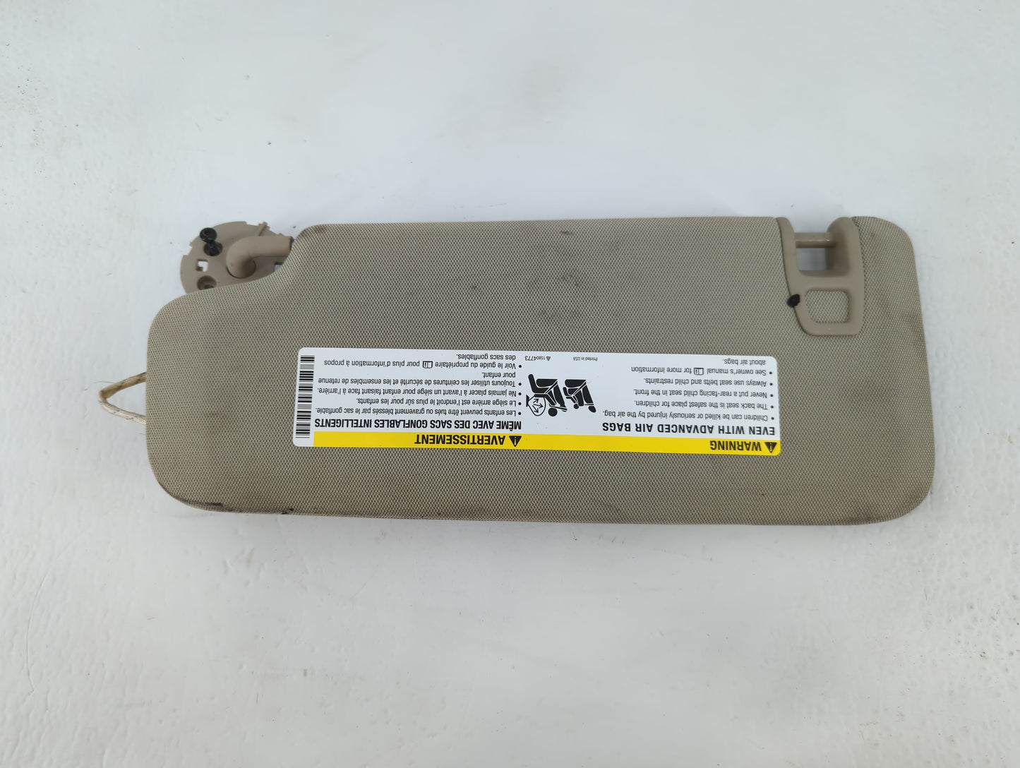 2013-2017 Cadillac Xts Sun Visor Shade Replacement Passenger Right Mirror Fits Fits 2013 2014 2015 2016 2017 OEM Used Auto P