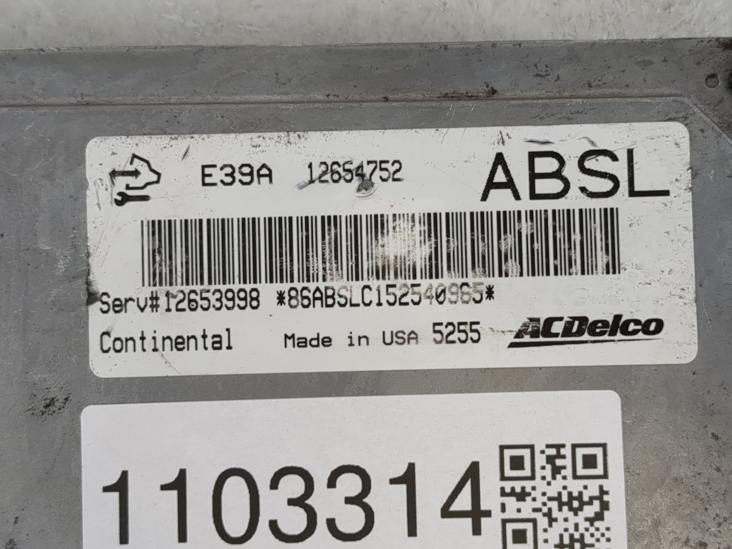 2013-2015 Chevrolet Camaro PCM Engine Control Computer ECU ECM PCU OEM P/N:12654752 Fits Fits 2013 2014 2015 2016 OEM Used A