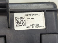 2012-2015 Chevrolet Camaro Fusebox Fuse Box Panel Relay Module P/N:22760635 Fits Fits 2012 2013 2014 2015 OEM Used Auto Part