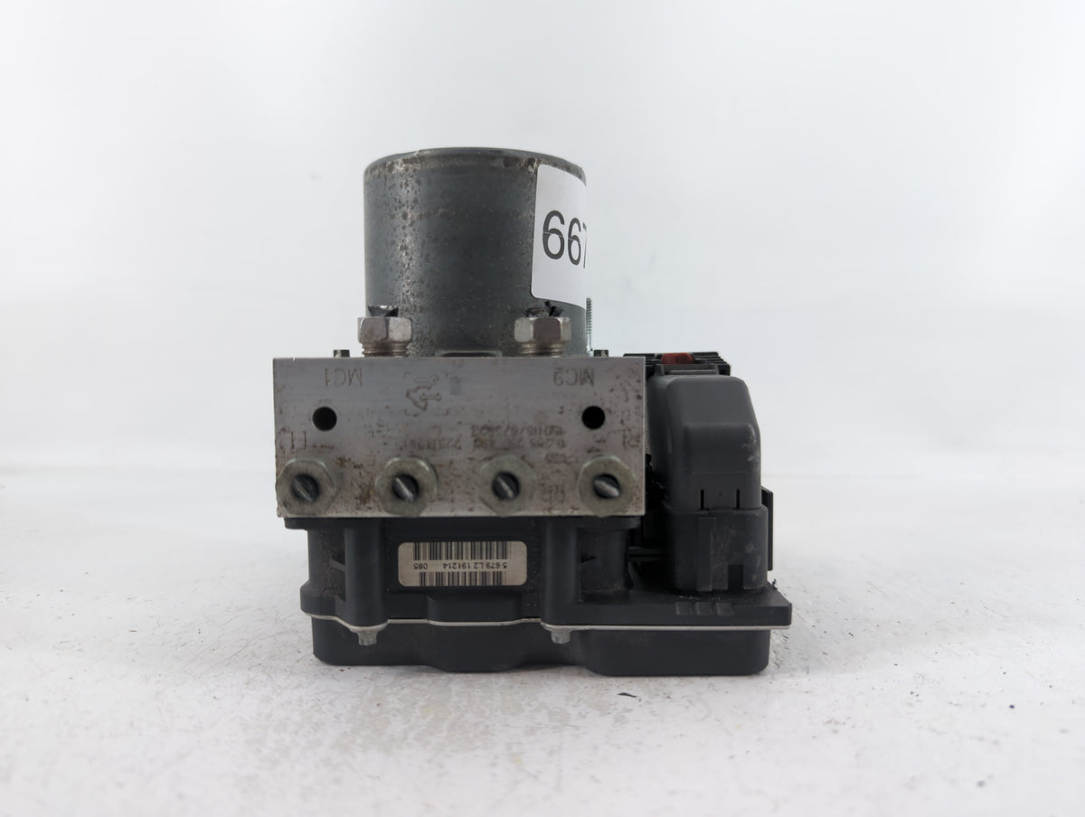 2012-2015 Chevrolet Camaro Anti-Lock Brake ABS Pump Module Actuator OEM P/N:265 252 498 AA 22914251 Fits Fits 2012 2013 2014
