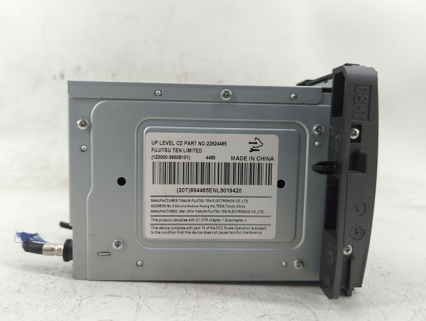 2013-2015 Chevrolet Captiva Sport Radio AM FM Cd Player Receiver Replacement P/N:22924485 Fits Fits 2013 2014 2015 OEM Used 