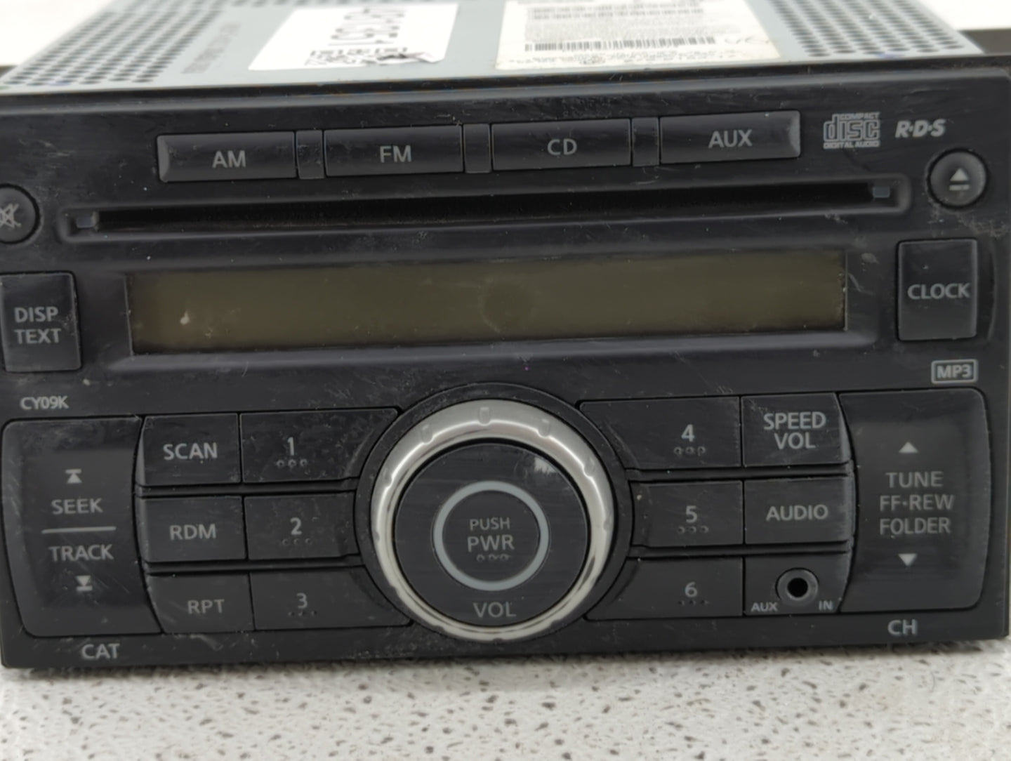 2015-2017 Chevrolet City Express Am Fm Cd Player Radio Receiver - Oemusedautoparts1.com
