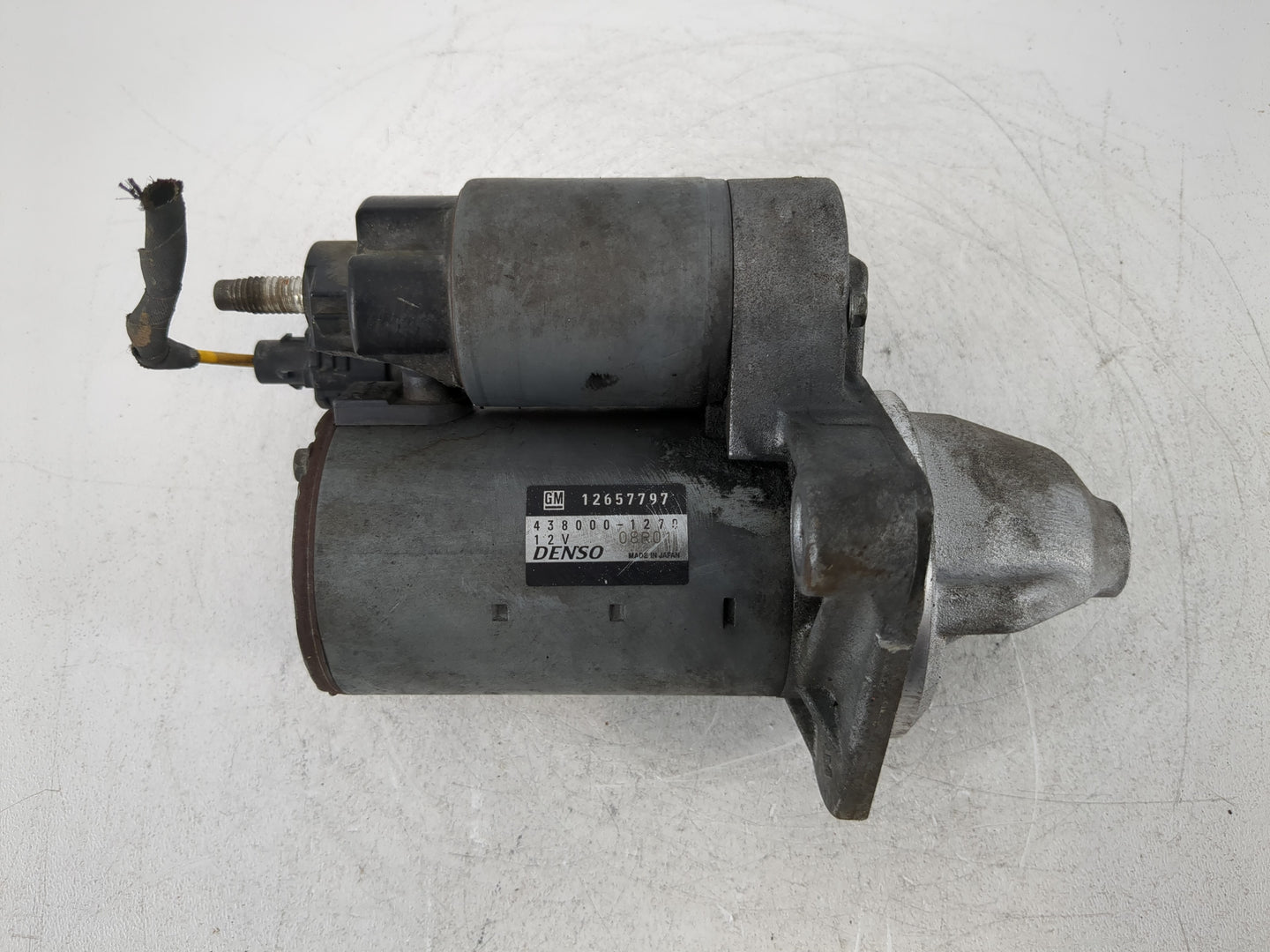2015-2022 Chevrolet Colorado Car Starter Motor Solenoid OEM P/N:438000-1270 Fits OEM Used Auto Parts - Oemusedautoparts1.com