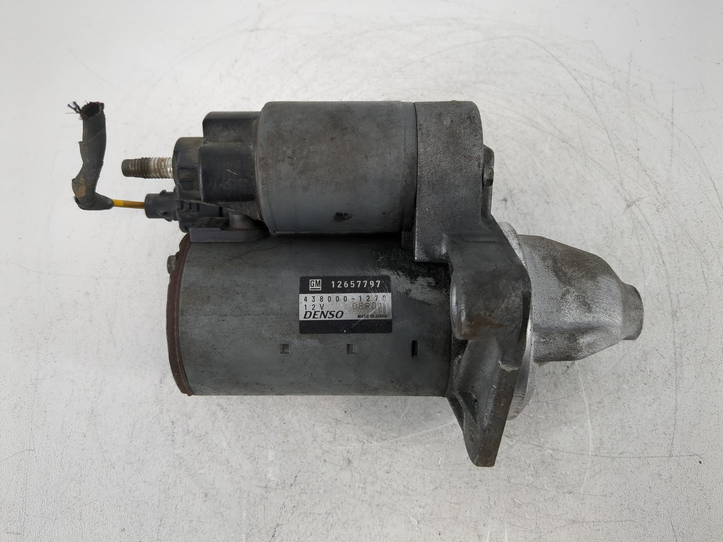 2015-2022 Chevrolet Colorado Car Starter Motor Solenoid OEM P/N:438000-1270 Fits OEM Used Auto Parts - Oemusedautoparts1.com