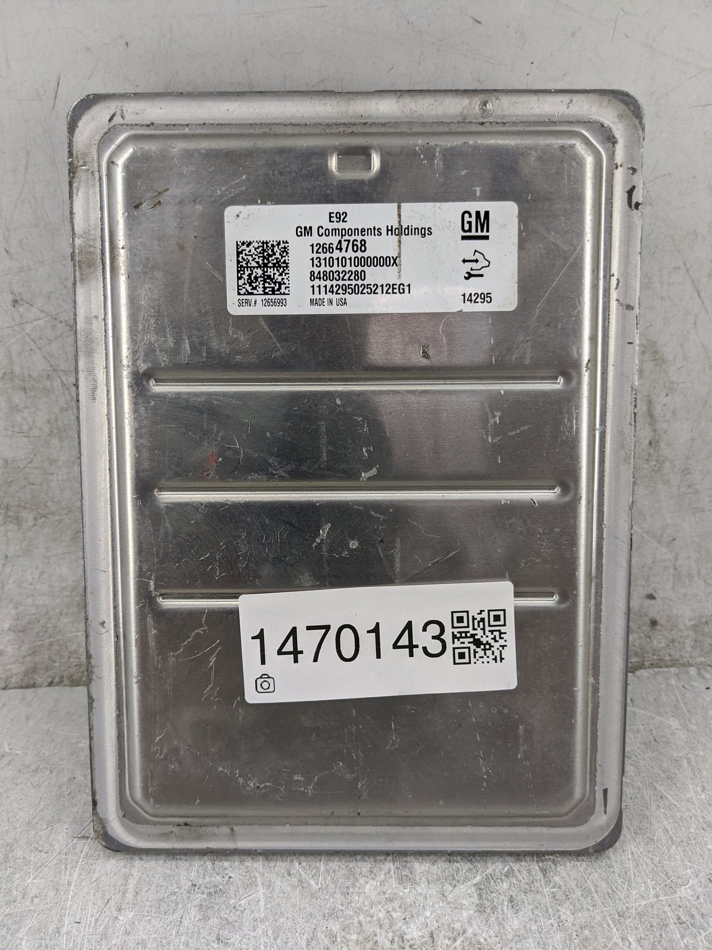 2015-2016 Chevrolet Colorado PCM Engine Control Computer ECU ECM PCU OEM P/N:12664768 12656993 Fits Fits 2014 2015 2016 OEM 