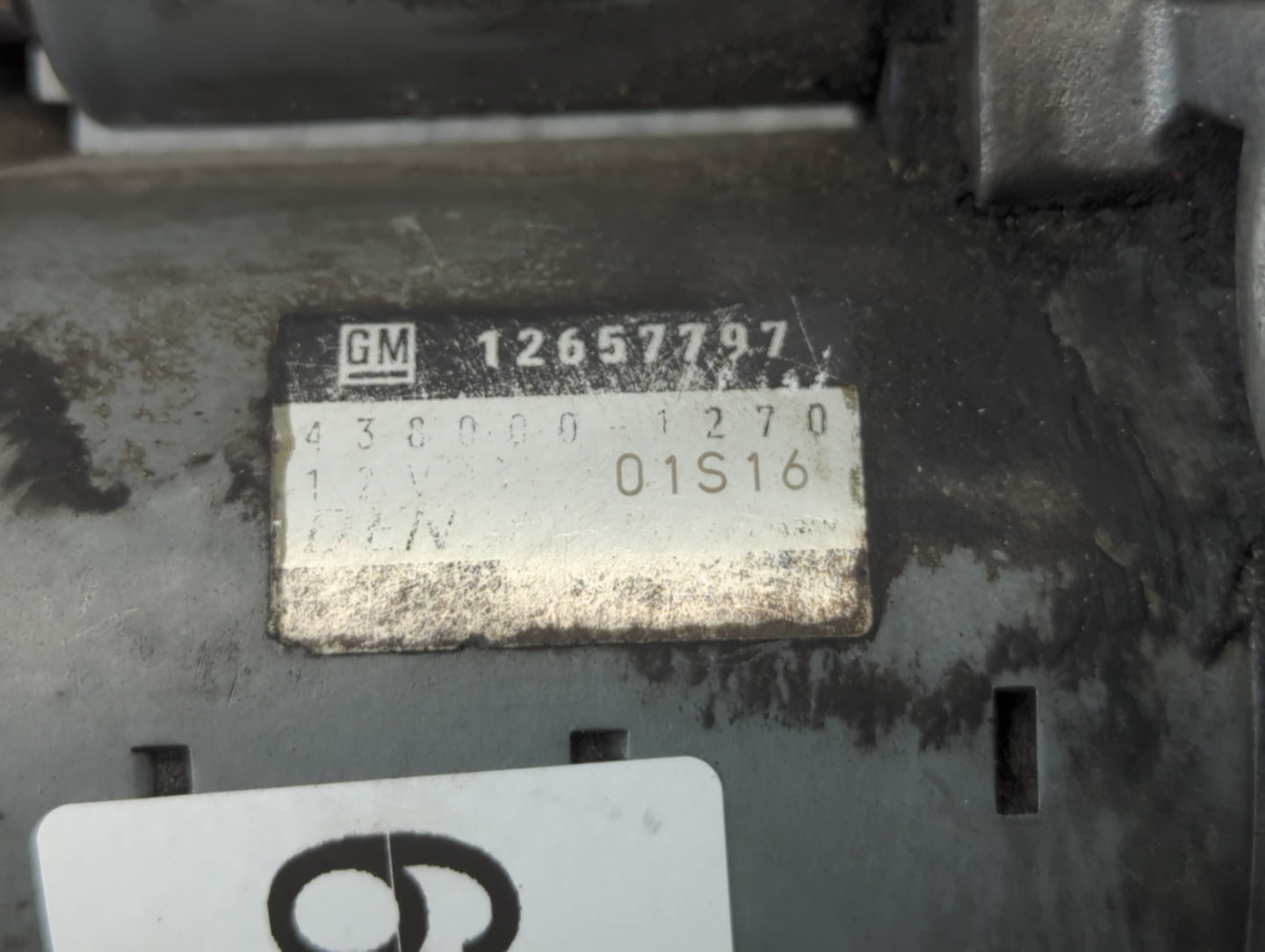 2015-2022 Chevrolet Colorado Car Starter Motor Solenoid OEM P/N:12657797 Fits OEM Used Auto Parts - Oemusedautoparts1.com