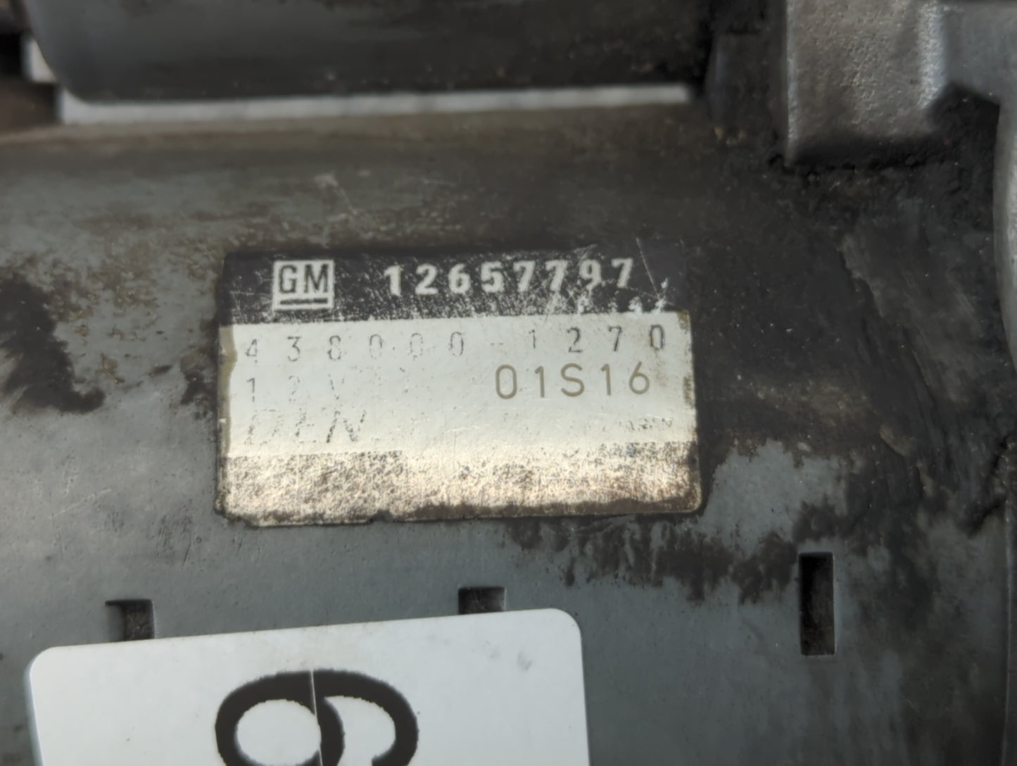 2015-2022 Chevrolet Colorado Car Starter Motor Solenoid OEM P/N:12657797 Fits OEM Used Auto Parts - Oemusedautoparts1.com