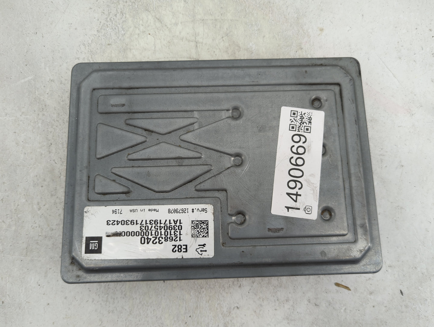2014-2016 Chevrolet Corvette PCM Engine Control Computer ECU ECM PCU OEM P/N:12683240 12679078 Fits Fits 2014 2015 2016 OEM 