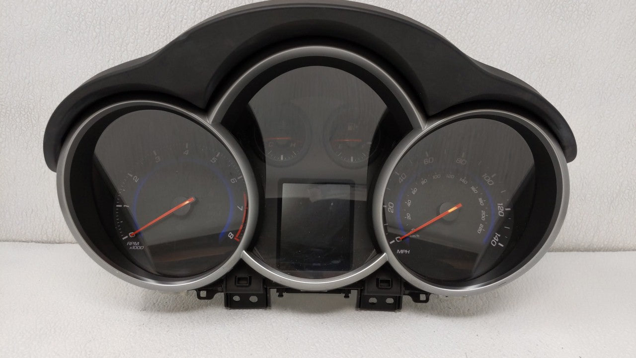 2015-2016 Chevrolet Cruze Instrument Cluster Speedometer Gauges P/N:811511914 94560794, 42362675 Fits Fits 2015 2016 OEM Use