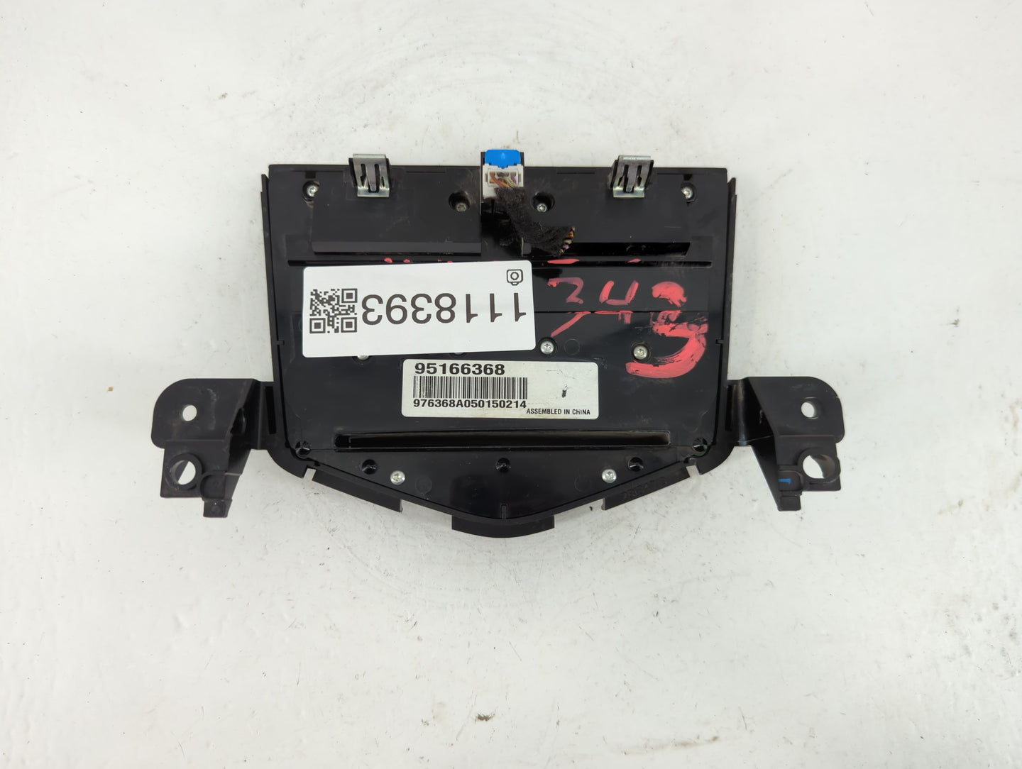 2013-2016 Chevrolet Cruze Radio AM FM Cd Player Receiver Replacement P/N:95166368 Fits Fits 2013 2014 2015 2016 OEM Used Aut