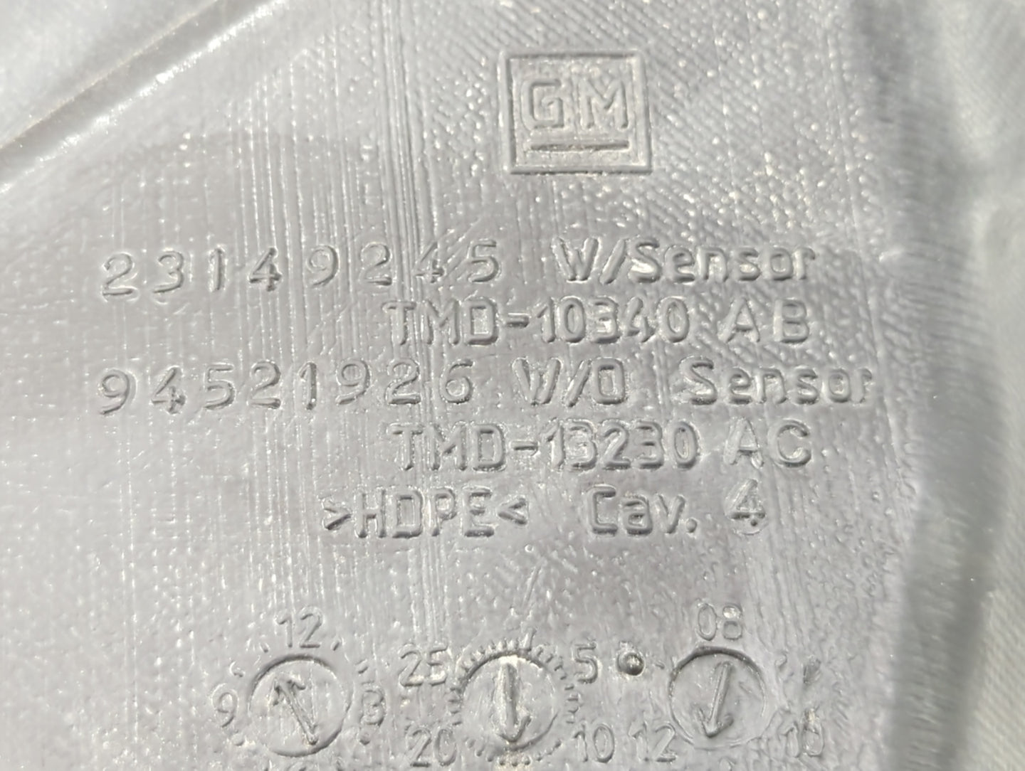 2011-2016 Chevrolet Cruze Windshield Washer Fluid Reservoir Bottle Oem - Oemusedautoparts1.com