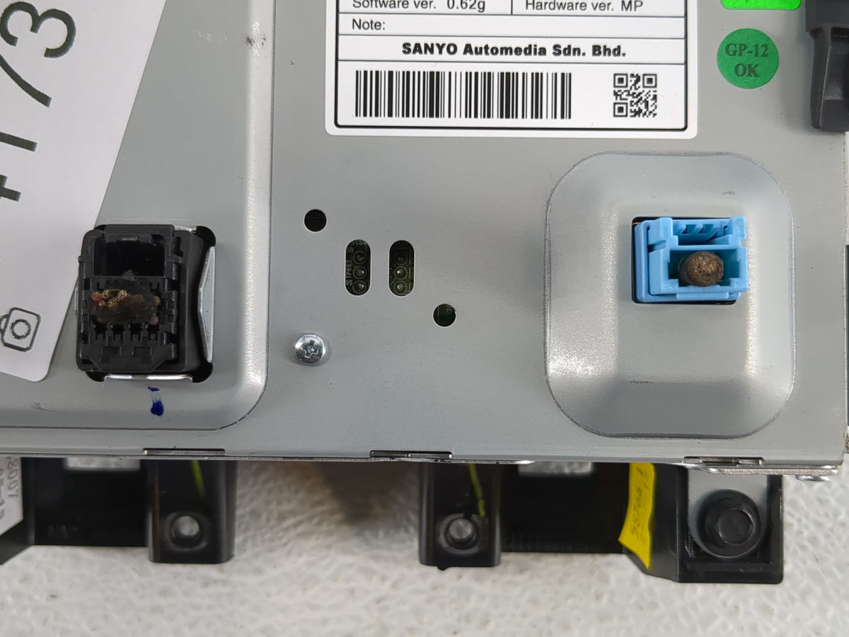 2012-2016 Chevrolet Cruze Information Radio Display Screen 1141736 - Oemusedautoparts1.com