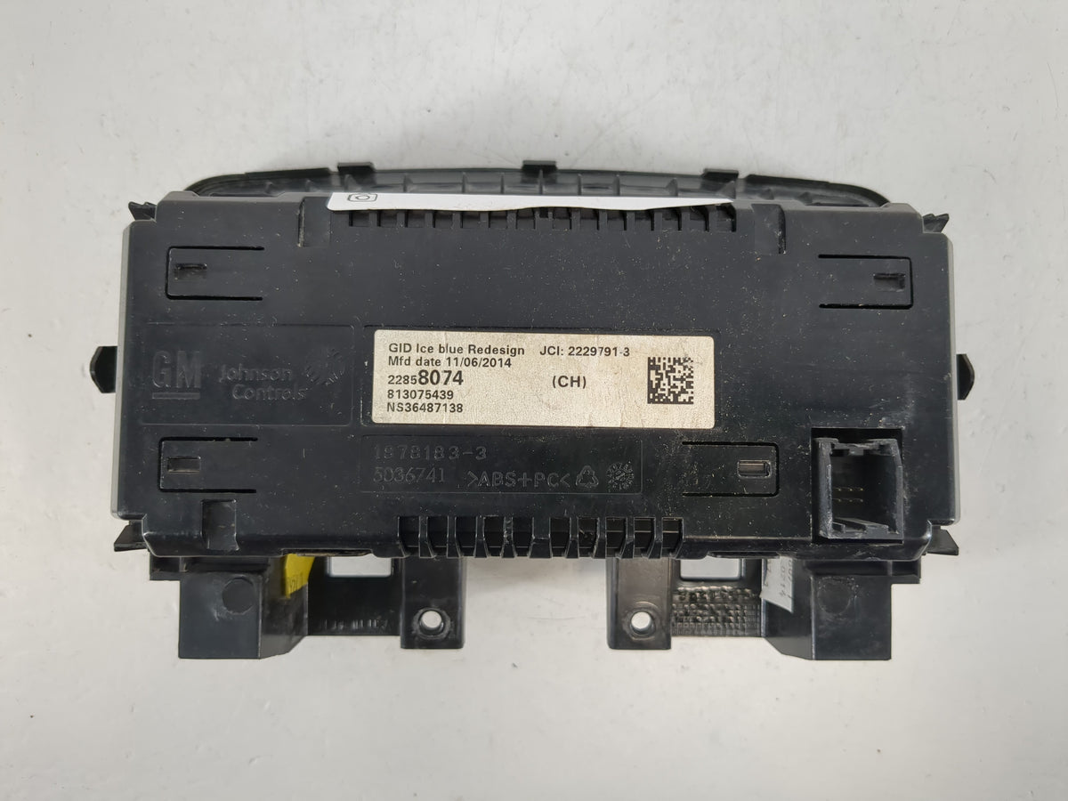 2011-2016 Chevrolet Cruze Information Radio Display Screen 1161856 - Oemusedautoparts1.com