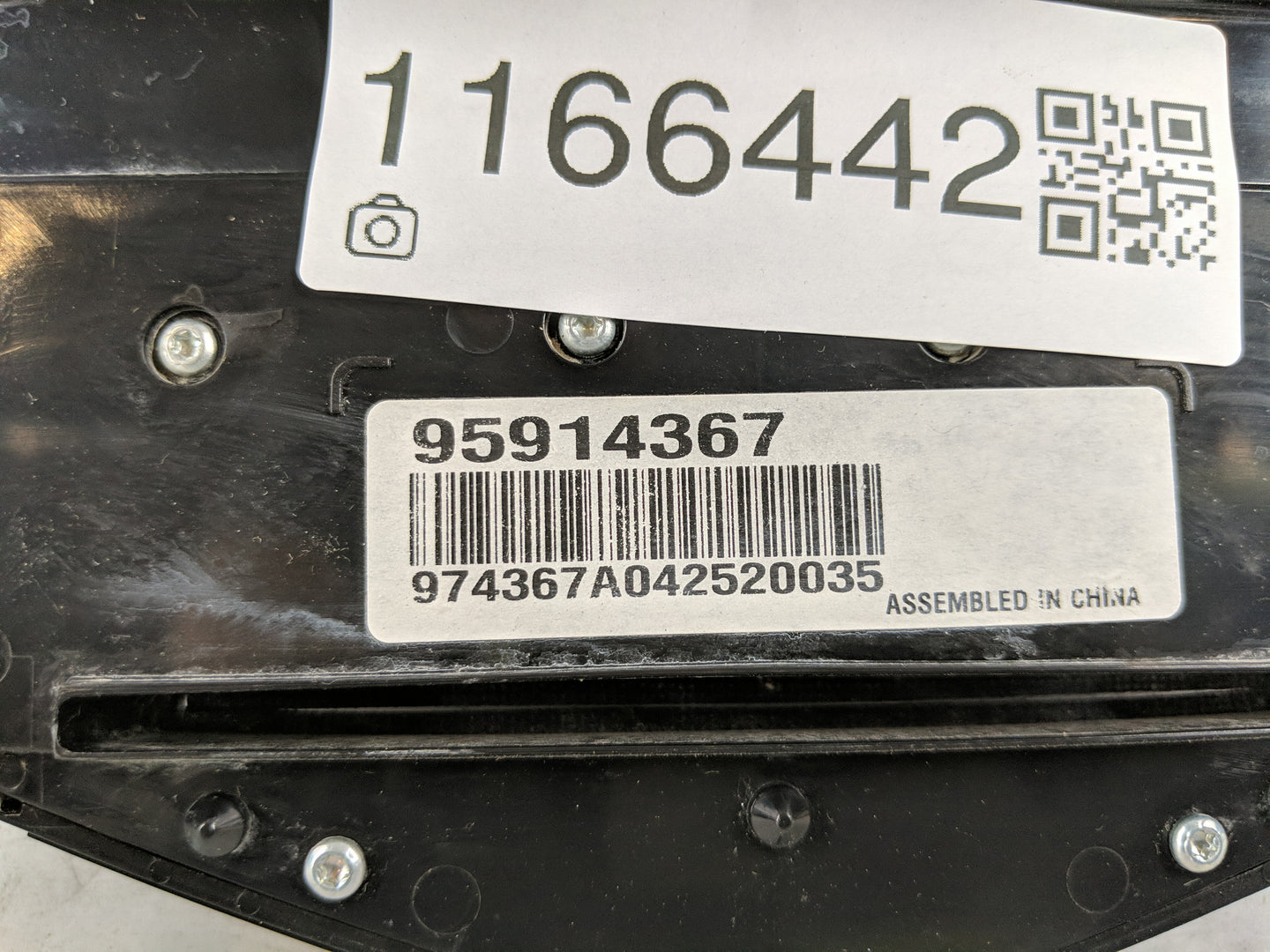 2011-2016 Chevrolet Cruze Radio Control Panel - Oemusedautoparts1.com