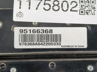 2013-2016 Chevrolet Cruze Radio AM FM Cd Player Receiver Replacement P/N:95166368 Fits Fits 2013 2014 2015 2016 OEM Used Aut