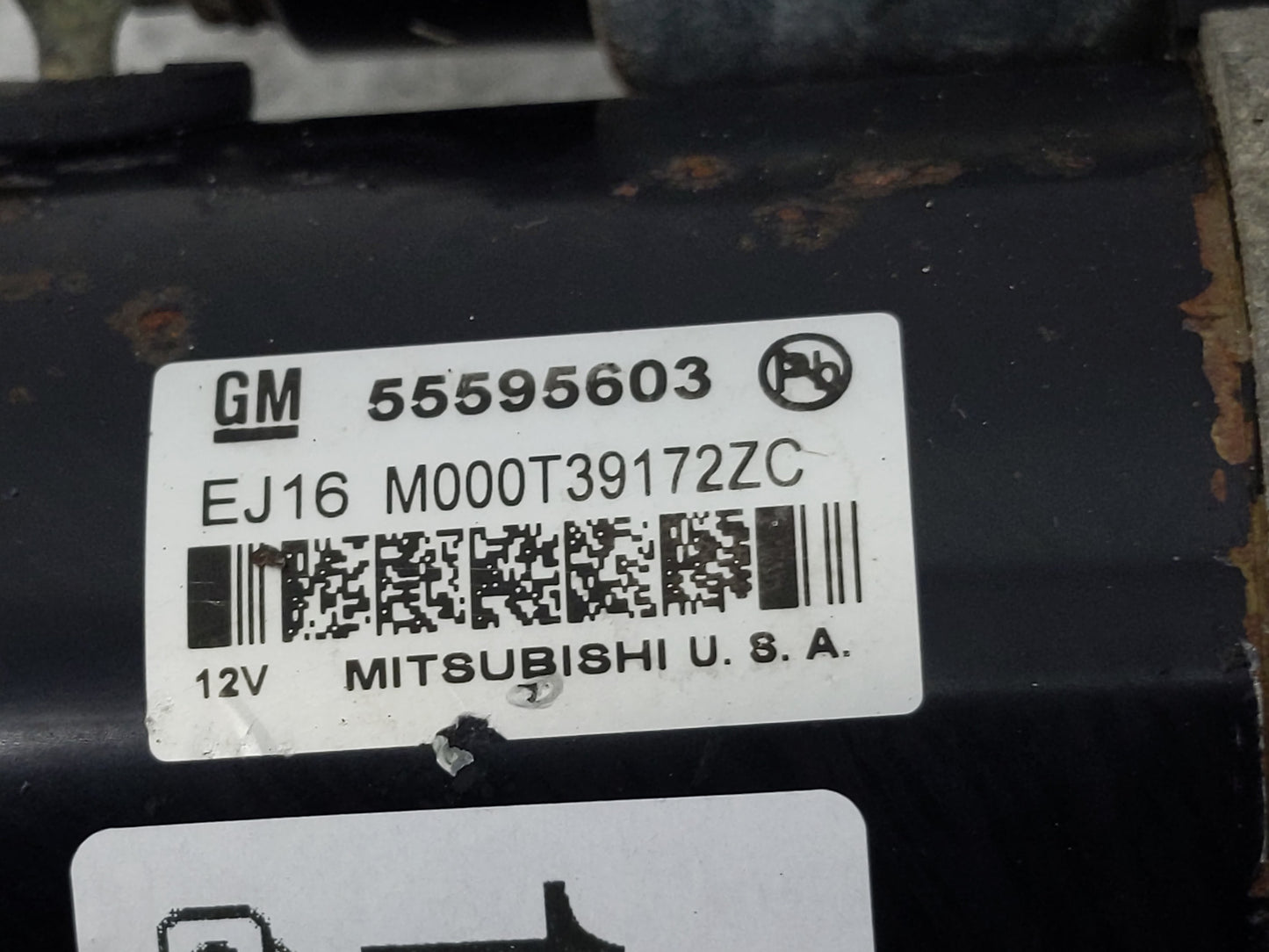 2011-2016 Chevrolet Cruze Car Starter Motor Solenoid OEM P/N:55595603 Fits OEM Used Auto Parts - Oemusedautoparts1.com