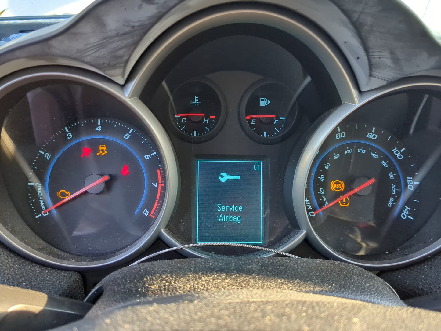 2015-2016 Chevrolet Cruze Instrument Cluster Speedometer Gauges Fits Fits 2015 2016 OEM Used Auto Parts - Oemusedautoparts1.