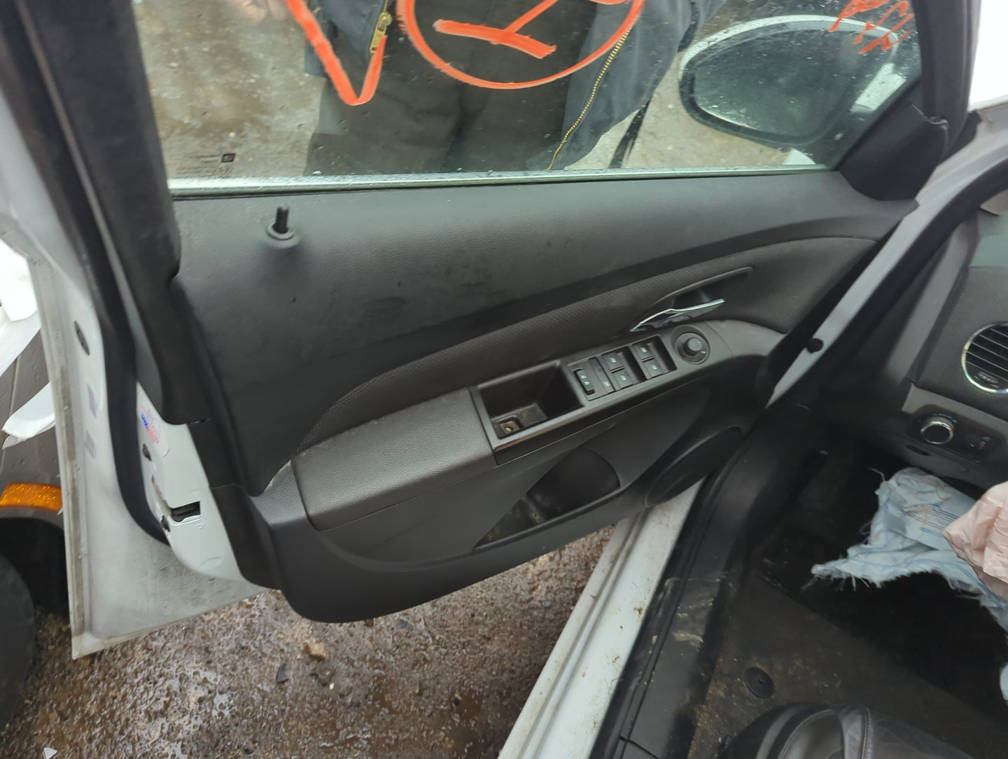 2015 Chevrolet Cruze Front Left Driver Interior Door Panel Trim - Oemusedautoparts1.com