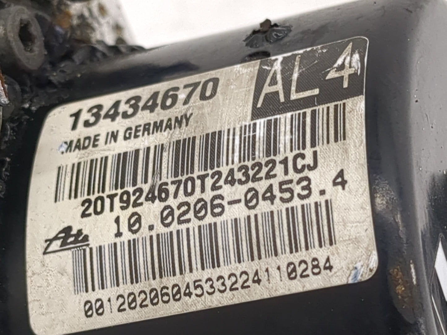2012-2015 Chevrolet Cruze ABS Pump Control Module Replacement P/N:13434670 Fits Fits 2012 2013 2014 2015 OEM Used Auto Parts