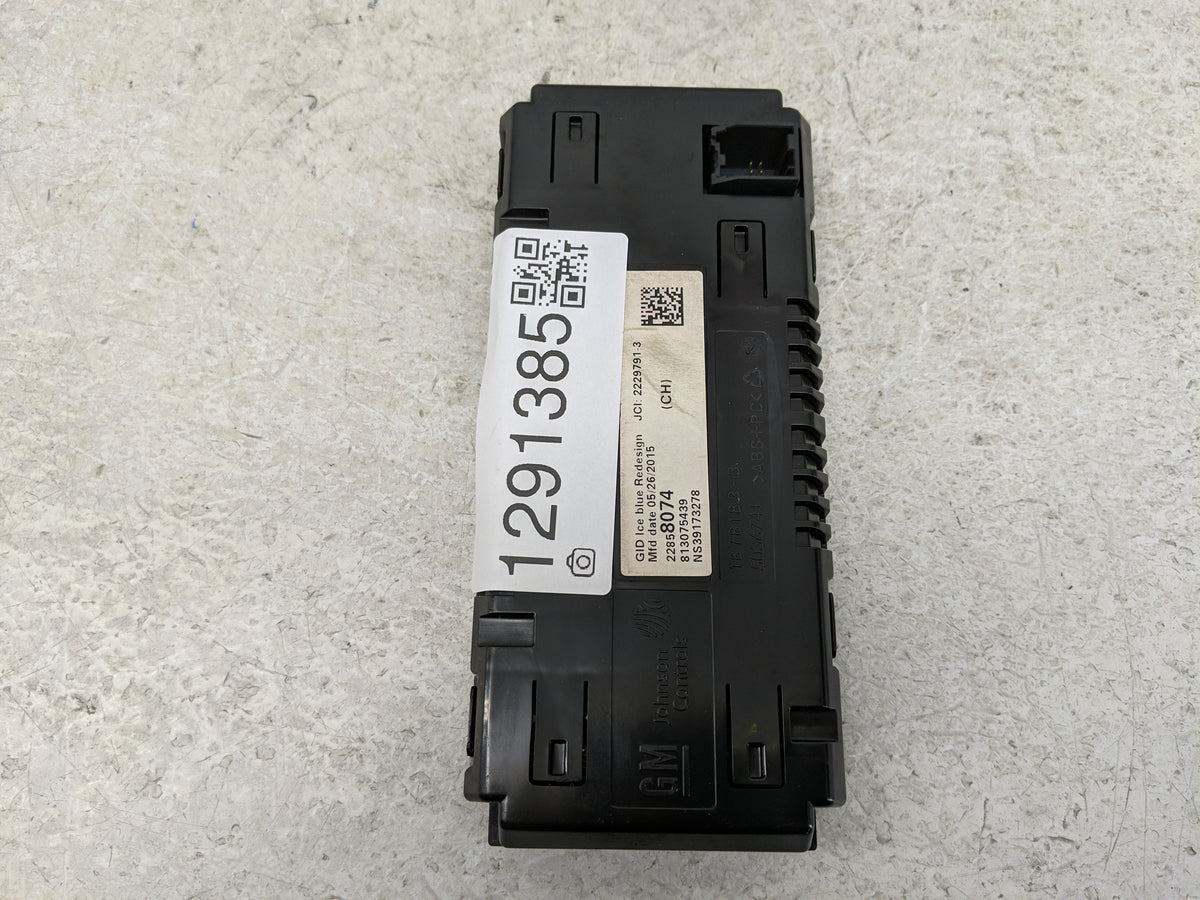2011-2016 Chevrolet Cruze Information Radio Display Screen 1291385 - Oemusedautoparts1.com