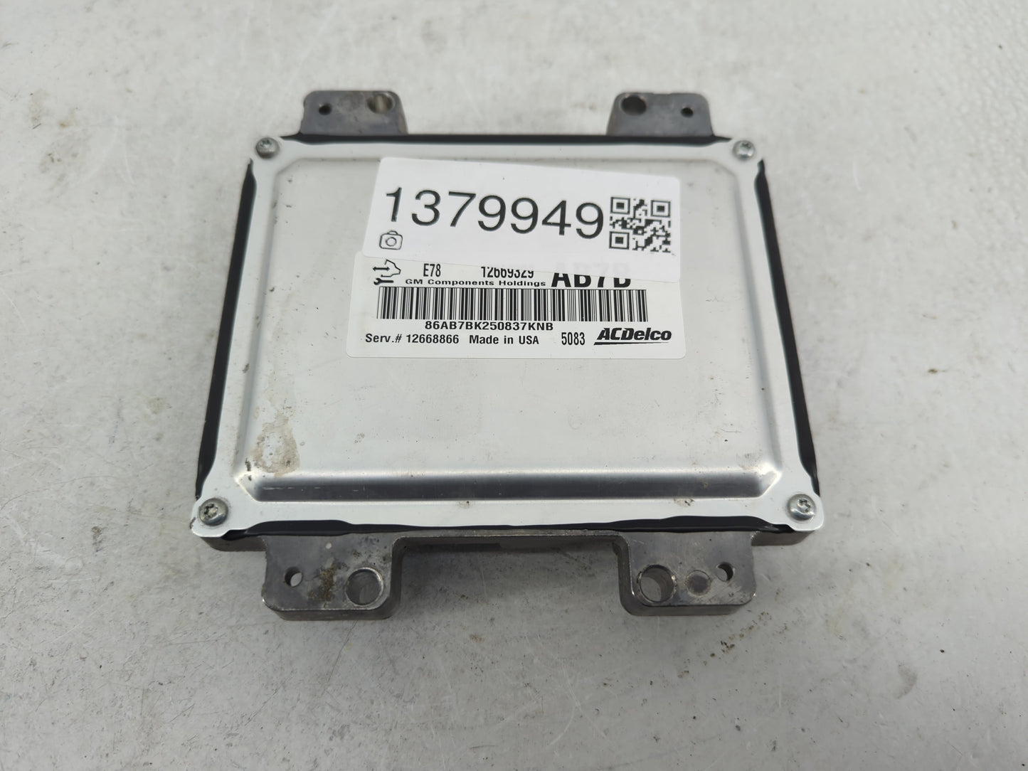 2012-2016 Chevrolet Cruze PCM Engine Control Computer ECU ECM PCU OEM P/N:12669329 Fits Fits 2011 2012 2013 2014 2015 2016 O