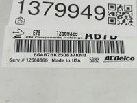 2012-2016 Chevrolet Cruze PCM Engine Control Computer ECU ECM PCU OEM P/N:12669329 Fits Fits 2011 2012 2013 2014 2015 2016 O