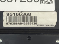 2015 Chevrolet Cruze Radio AM FM Cd Player Receiver Replacement P/N:95166368 Fits OEM Used Auto Parts - Oemusedautoparts1.co
