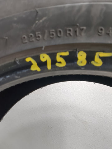 Used Tire 225/50R17 UNIROYAL TIGER PAW TOURING 94V - Tread Depth 9/32 - Oemusedautoparts1.com