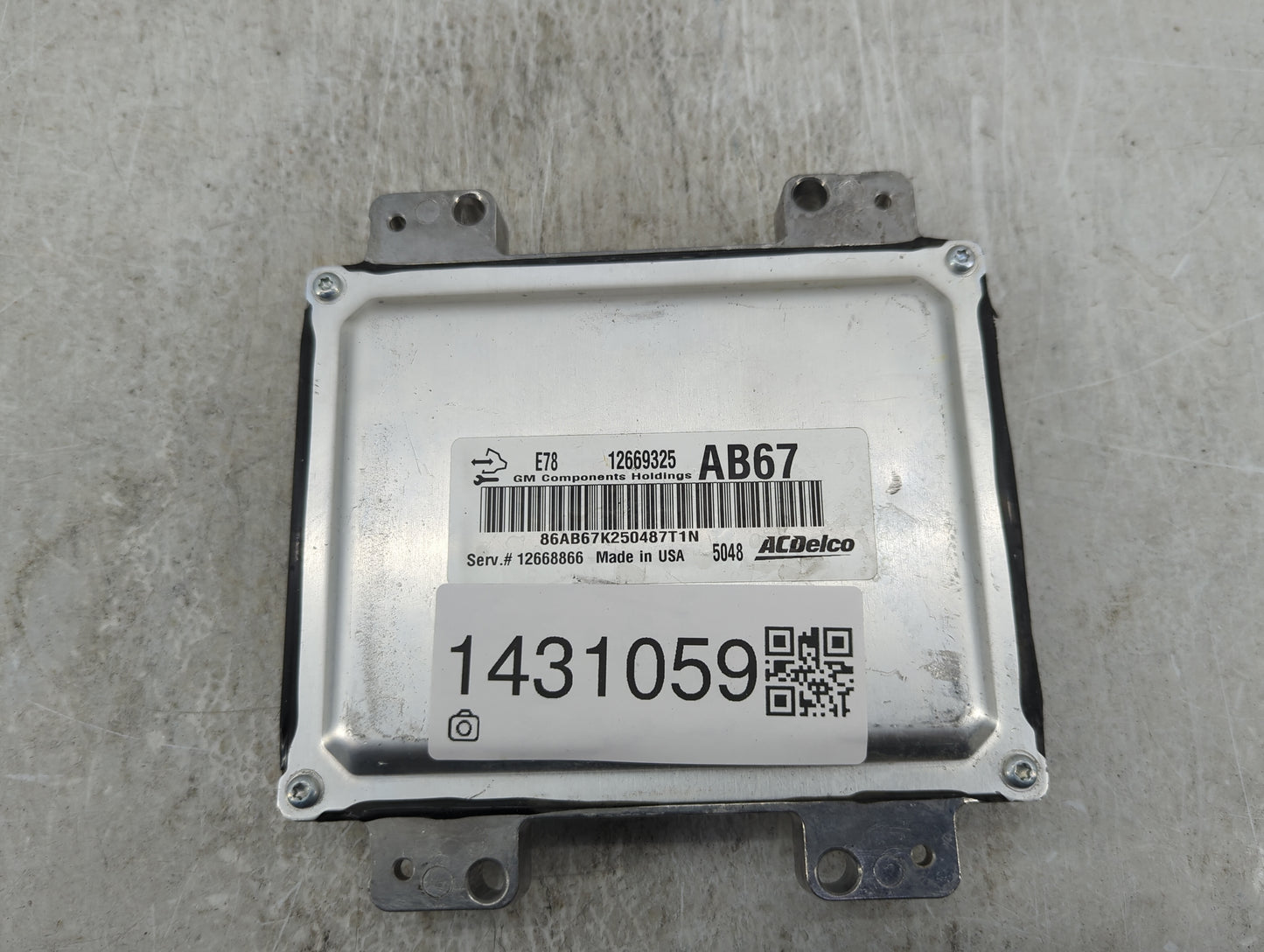 2012-2016 Chevrolet Cruze PCM Engine Control Computer ECU ECM PCU OEM P/N:12669325 Fits Fits 2011 2012 2013 2014 2015 2016 O