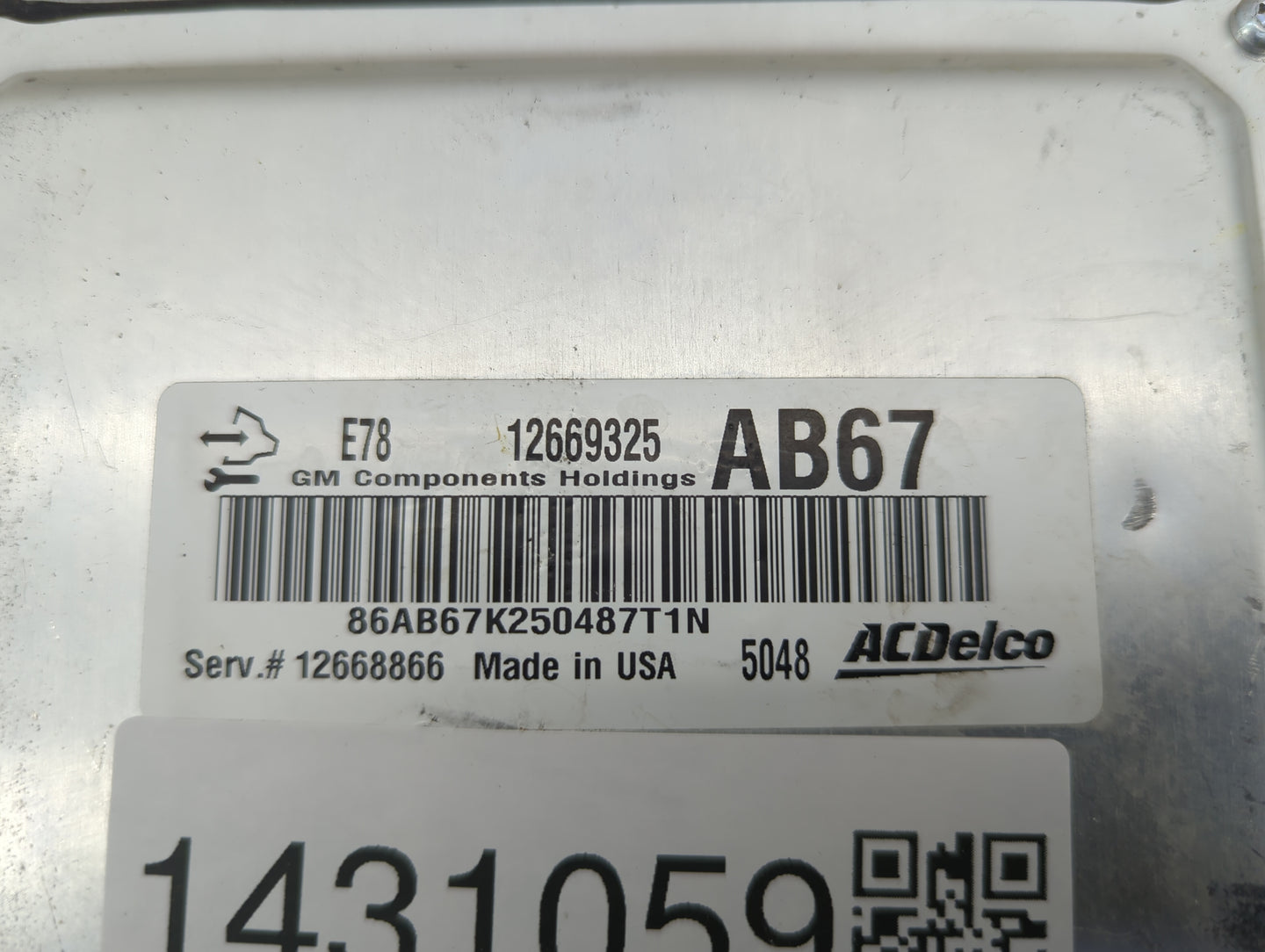 2012-2016 Chevrolet Cruze PCM Engine Control Computer ECU ECM PCU OEM P/N:12669325 Fits Fits 2011 2012 2013 2014 2015 2016 O