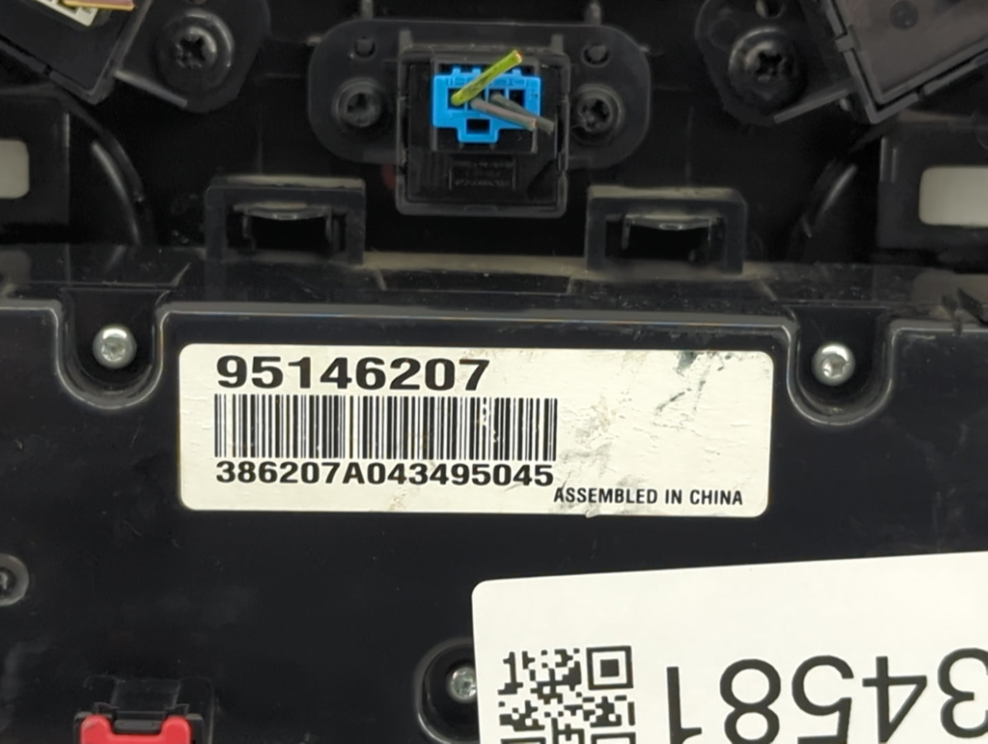 2012-2016 Chevrolet Cruze Climate Control Module Temperature AC/Heater Replacement P/N:95146207 386207A043495045 Fits OEM Us