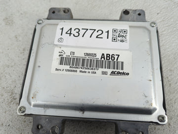 2012-2016 Chevrolet Cruze PCM Engine Control Computer ECU ECM PCU OEM P/N:12669325 12668866 Fits OEM Used Auto Parts - Oemus