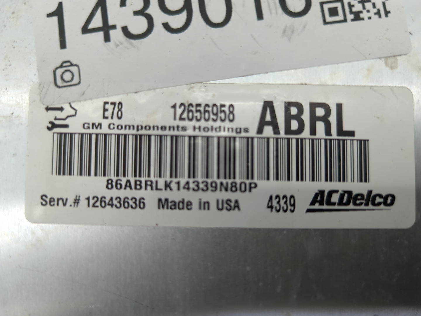 2012-2016 Chevrolet Cruze PCM Engine Control Computer ECU ECM PCU OEM P/N:12656958 12643636 Fits OEM Used Auto Parts - Oemus