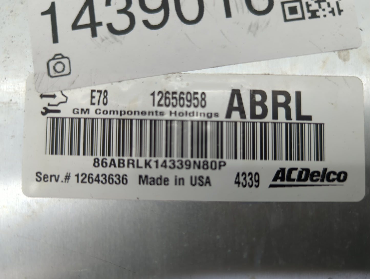2012-2016 Chevrolet Cruze PCM Engine Control Computer ECU ECM PCU OEM P/N:12656958 12643636 Fits OEM Used Auto Parts - Oemus