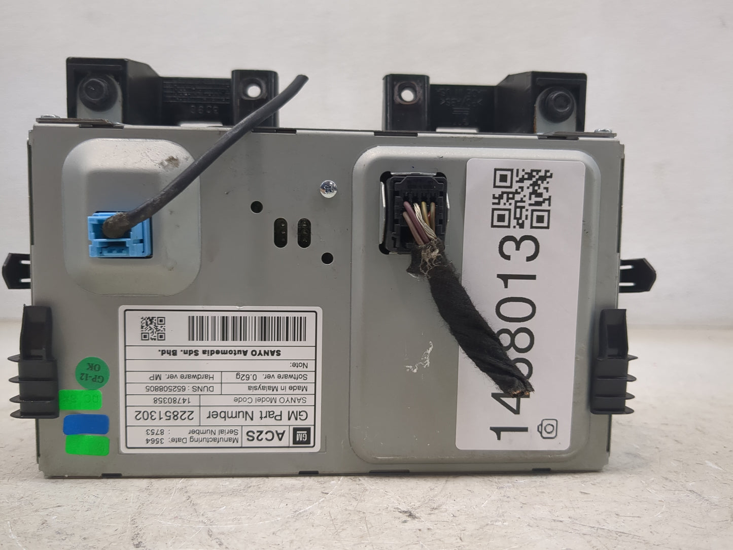 2012-2016 Chevrolet Cruze Information Display Screen 1468013 - Oemusedautoparts1.com