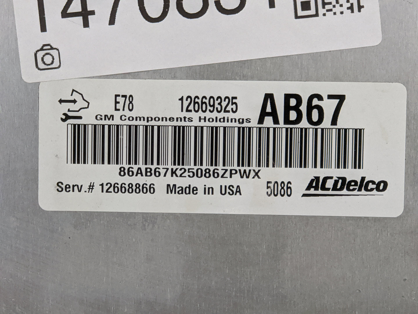 2012-2016 Chevrolet Cruze PCM Engine Control Computer ECU ECM PCU OEM P/N:12669325 12668866 Fits OEM Used Auto Parts - Oemus