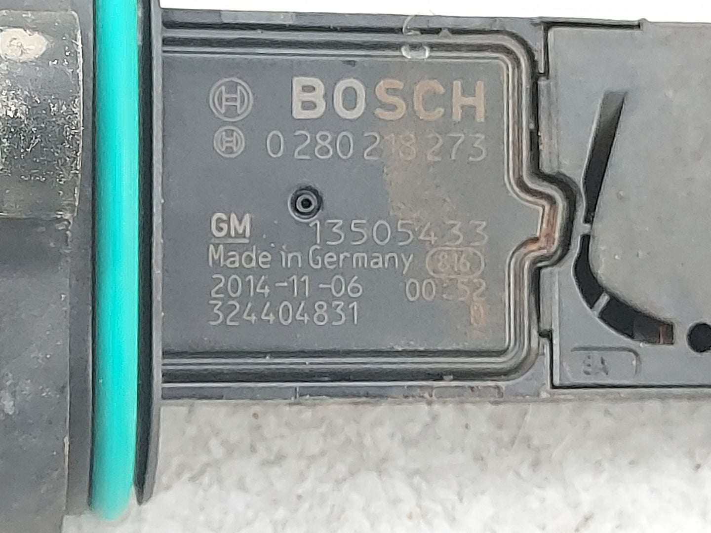 2012-2019 Chevrolet Cruze Mass Air Flow Meter Maf 1486072 - Oemusedautoparts1.com